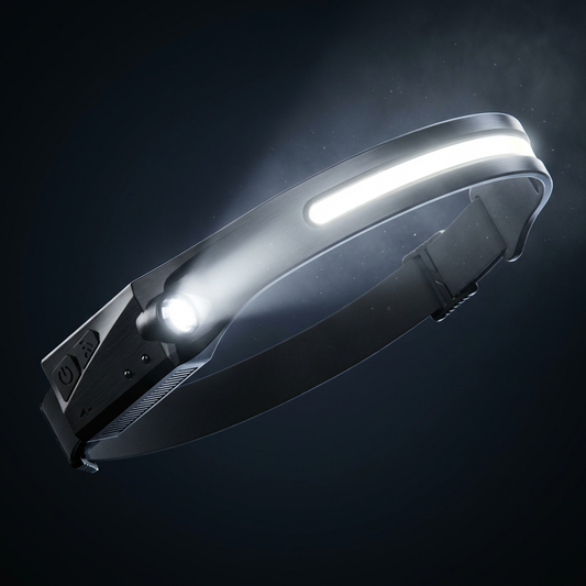 Vincha Led con Sensor de Movimiento Recargable