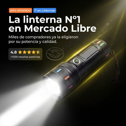 Laser Pro Max™ – Linterna táctica de largo alcance 800M